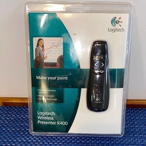 NIB Logitech Wireless Presenter R400